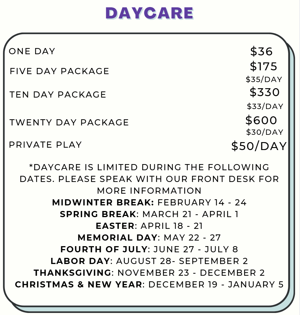 daycare 2025 prices